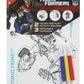 Pop Outz! - Transformers Color and Play Activity Boards - Styles Vary