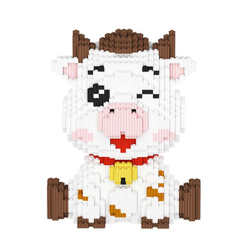 Bdydt Dairy Cattle Micro Building Blocks Set(1983Pcs) Gift For Adults And Kids