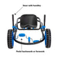 Ybike Explorer Pedal Car For Kids - Pedal Go Kart - 150 Lb Weight Limit (Blue)