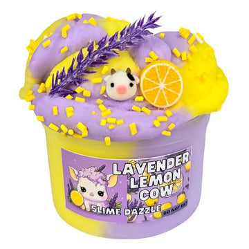 Slime Lavender Lemon Cloud Slime 8 Fl Oz Made In Usa Non Sticky Slime