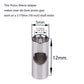 AMOGOT 3Pcs Metal 3.175mm to 5mm Shaft Motor Pinion Reducer Sleeve Adapter for Converting RC Motor 3650 550 540 Pinion Gears
