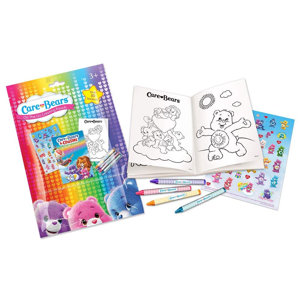 Bendon Care Bears Jumbo Color and Activity Books Set of 3, 96 Pages, Multicolor, 8.25 x 11 inches, Model 21503-16