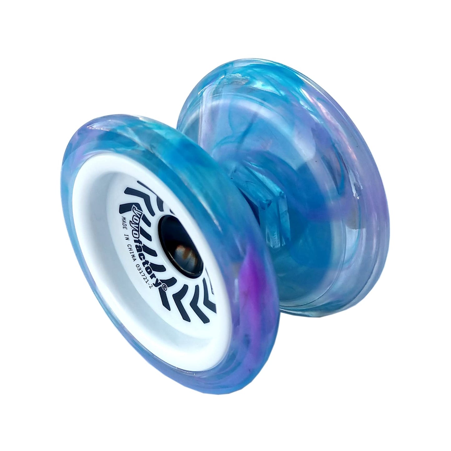 YoYoFactory Arrow Elite Beginner Yoyo - Galaxy, Plastic, Extra String & Finger Loop, Ideal for Ages 8+