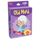 University Games Old Maid Card Game - Jumbo Size, Colorful Character Cards for Kids Ages 4 and Up, Fun Family and Educational Ga