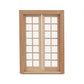 Dollhouse Accessories Miniature Windows 1: 12 Scale Furniture Window Frame Model 28 Panes Dollhouse Decoration Fiary Window Diy