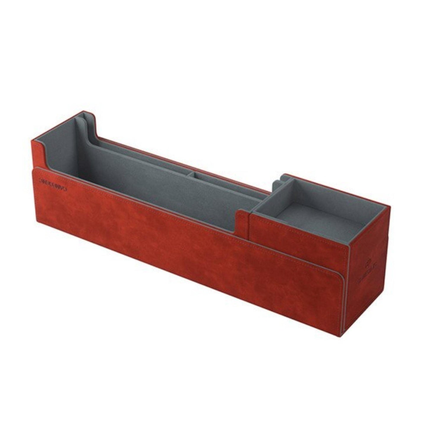 GameGenic Cards Lair 400+ Convertible Deck Box | Double-Sleeved Card Storage | enhanced Card Game Protector | Nexofyber Surface | Holds up to 400 Cards | Blue Color | Made