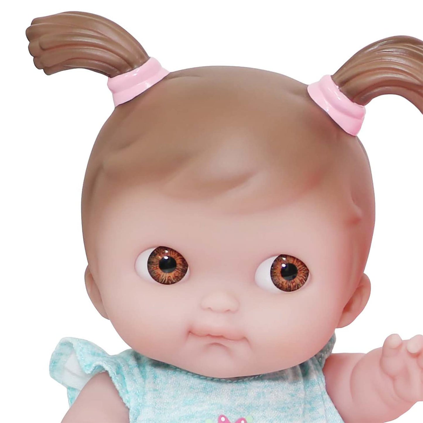 JC Toys Lil Cutesies 9 All Vinyl Baby Doll Bath Time Gift Set| Posable and Washable | Removable Outfit | Baby Bath and Accessories Ages 2+