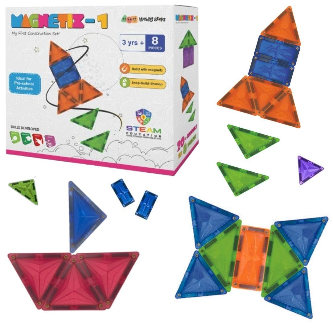 Zephyr Learning Steps  Magnetix1 ChildS First Construction Set
