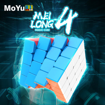 Hellocube Moyu Meilong 4X4 Speed Cube Stickerless Puzzle Magic Cube 4X4X4 Puzzle Game Toys