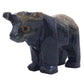 Nelson Creations, Llc 1.5 Inch Bull Natural Soapstone Hand-Carved Animal Charm Totem Stone Carving Figurine