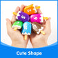 Odoorgames Mini Number Pops - 7 Color Plastic Learning Toys for Kids 3-5, Numbers 1-20 Recognition Games