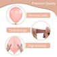 Dusty Pink Balloons,60 Pcs 12 Inches Blush Pink Rose Gold Retro Apricot Balloons Confetti Balloons For Girls Bridal Baby Shower,