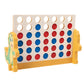 Ujeavette Wooden 4 In A Row Game Fine Motor Skills Fun For Boys Girls Educational Toys