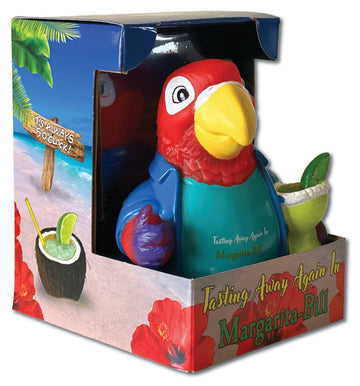 Celebriducks - Tasting Away Again In Margarita-Bill - Floating Rubber Ducks - Collectible Bath Toy Gift For Kids & Adults Of All