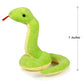 Ice King Bear Cute Green Snake Stuffed Animal Plush Toy (Standing)