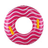 Inflatable Pool Floats For Adults And Teens, Pool Tubes With Handles, 39    Inner Tubes For Floating, Pink Round Pool Float, Flo