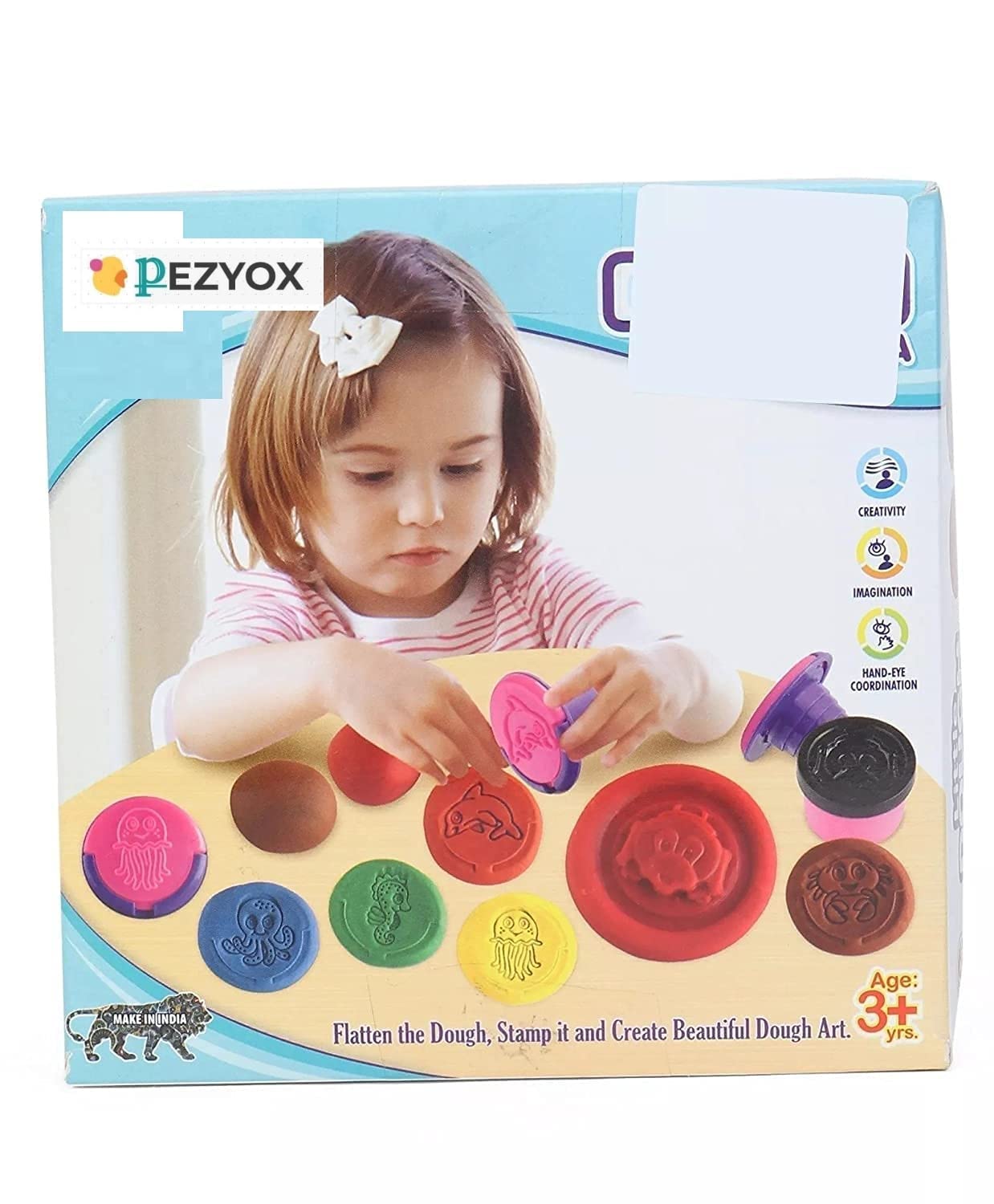 Pezyox Little Dough Aqua.(Soft And Smooth Dough Makes Playtime More Playfull.) (Little Dough Aqua)