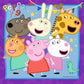 RAVENSBURGER Puzzle Ravensburger 05579 Family and Friends 3 x 49 Pieces Peppa Pig Puzzle for Children from 5 Years