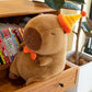 Arkdorz Cute Birthday Capybara Plush,12Inch Kawaii Capybara Stuffed Animal Soft Stuffed Capybara Toy Birthday Gifts Party Decora