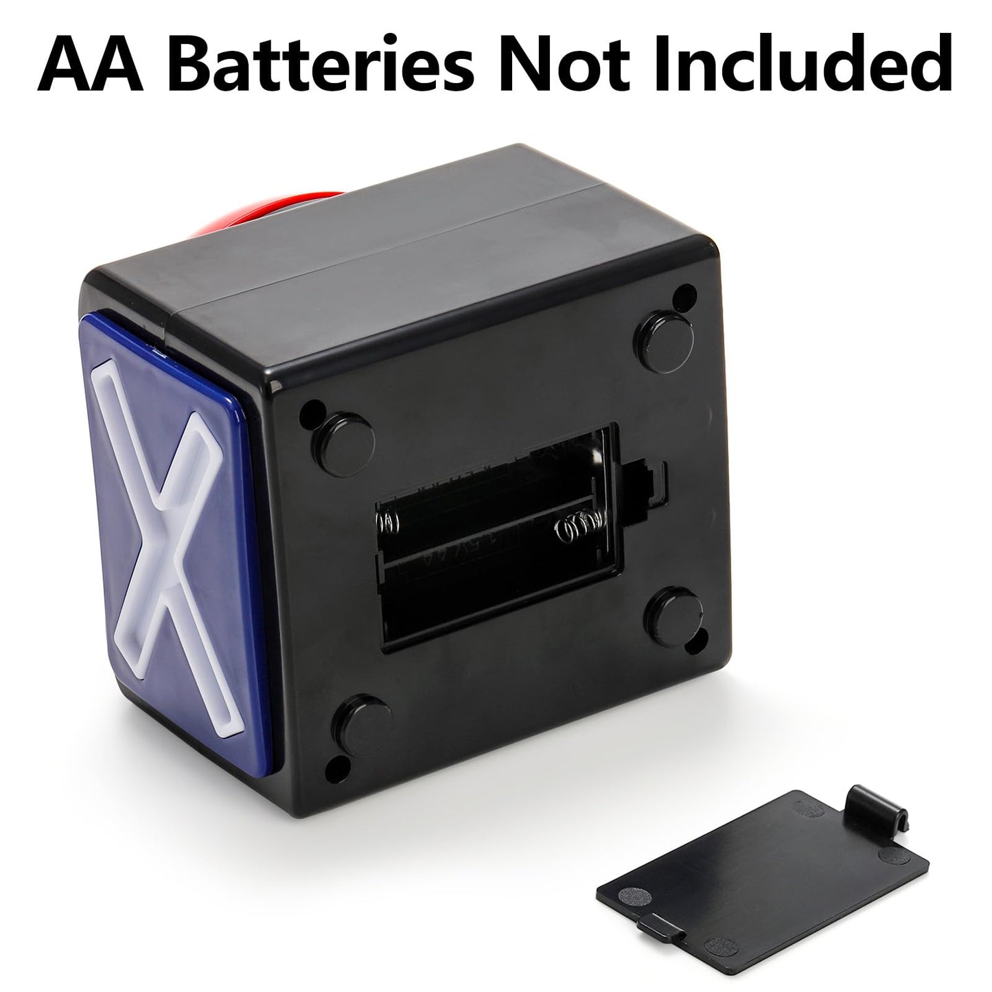 Cididu 4 Pack Game Answer Buzzers  Answer Button Props for Game Show  Trivia Quiz Got Talent Buzzer  Buzzer Alarm Buttons with Sound and Light  Party Contest Prop Toy Perfect for Kids mature-themed