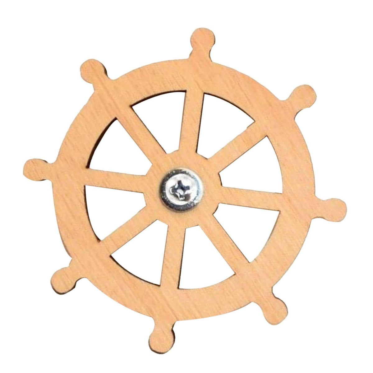 Ilsmysutra Diy Wooden Toy Sensory Board Parts Birthday Gift Development Toy Durable Rudder
