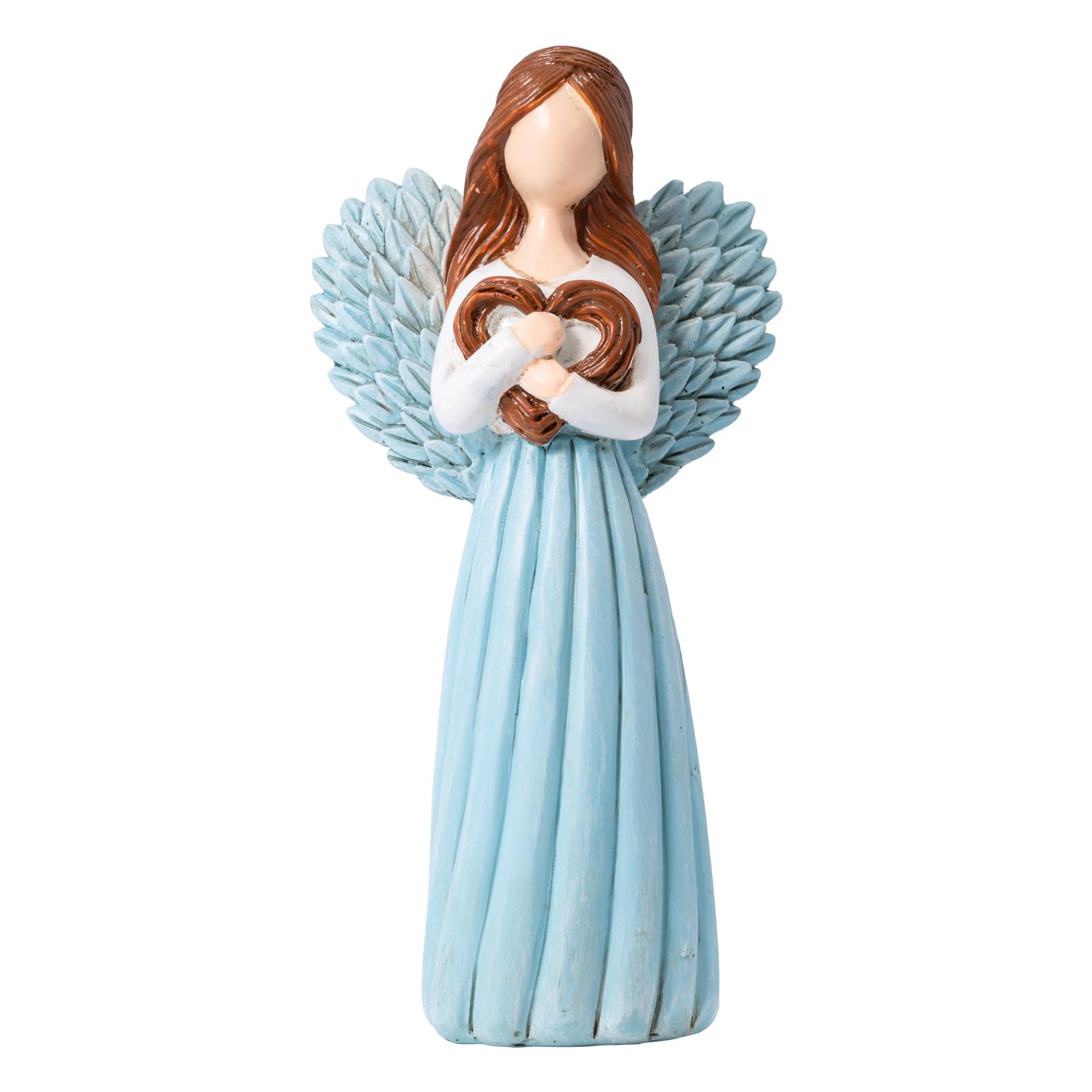 DEWLULU Remembrance Angel Figurines,Sympathy Gifts for Loss of Loved one,Grief Gifts for Women,Memorial Gifts to Hold Each one S