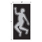 Beistle PSI Body Silhouette