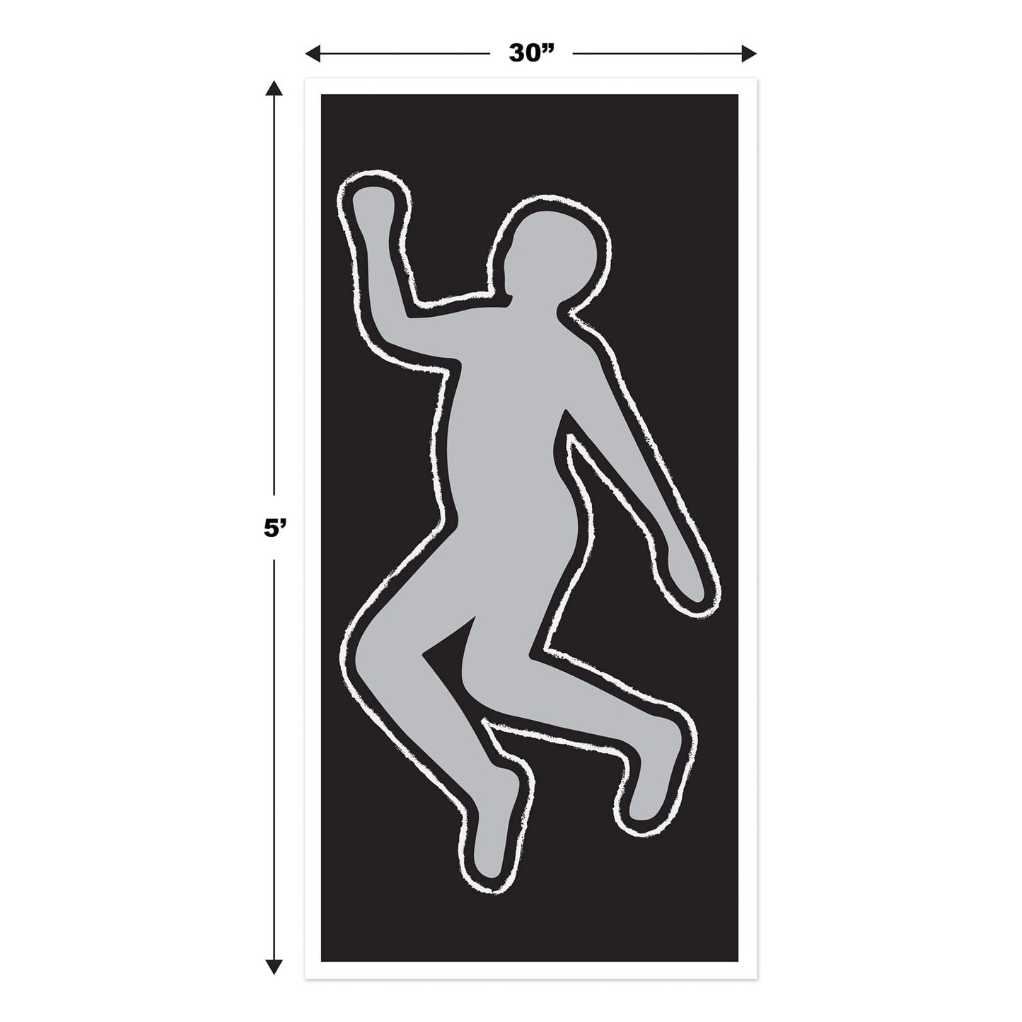 Beistle PSI Body Silhouette