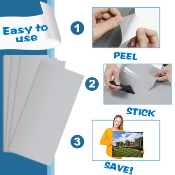 96 Sheets Puzzle Saver Sheets, Preserve 16    1000 Puzzle Saver Peel And Stick, Puzzle Sticker Sheets No Stress & No Mess, Puzzl
