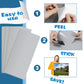 96 Sheets Puzzle Saver Sheets, Preserve 16    1000 Puzzle Saver Peel And Stick, Puzzle Sticker Sheets No Stress & No Mess, Puzzl