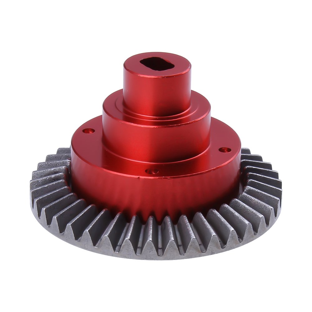 1 Piece Hobbypark RC Metal Aluminum Connect Box w/Main Gear 38T 18009 Upgraded for Redcat Everest 10 HSP Pangolin 1/10 4WD Climb