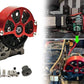SecosAutoparts Full Metal Assembled Transmission Case Center Gearbox with Steel Gear Set for 1/10 Scale RC Axial SCX10 Crawler C