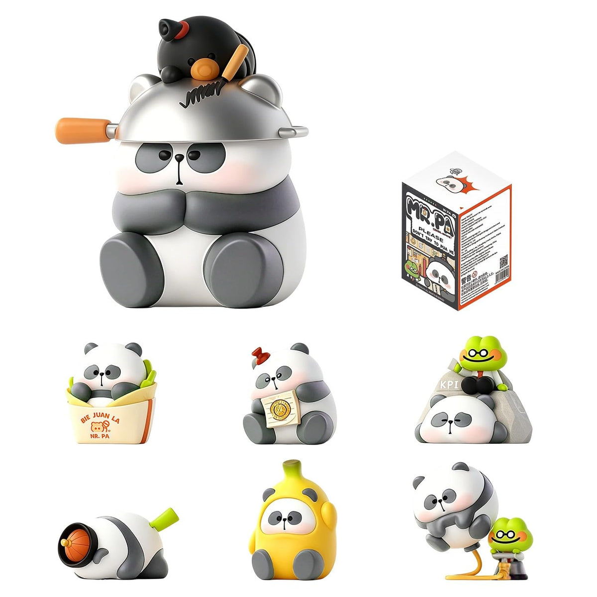 JOCHIWANTOYS Mr. PA Dont Try to Pua Me Series Blind Box Cute Collectible
