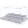 Mlikero Display Case For Minifigures Action Figures Blocks, Removable Minifigure Display Case Box Storage For Collection Bricks 