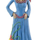 Day Of The Dead Dod Blue Lady Figurine