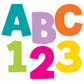 Carson Dellosa 152-Piece 3 Colorful Bulletin Board Letters for Classroom, Alphabet Letters, Numbers, Punctuation & Symbols, Cuto