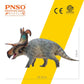Pnso Prehistoric Dinosaur Models:86 Frederik The Lokiceratops