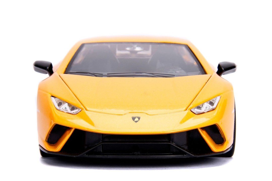 Jada Lamborghini Huracan Perfomante Metallic Yellow 1/24 Diecast Model Car