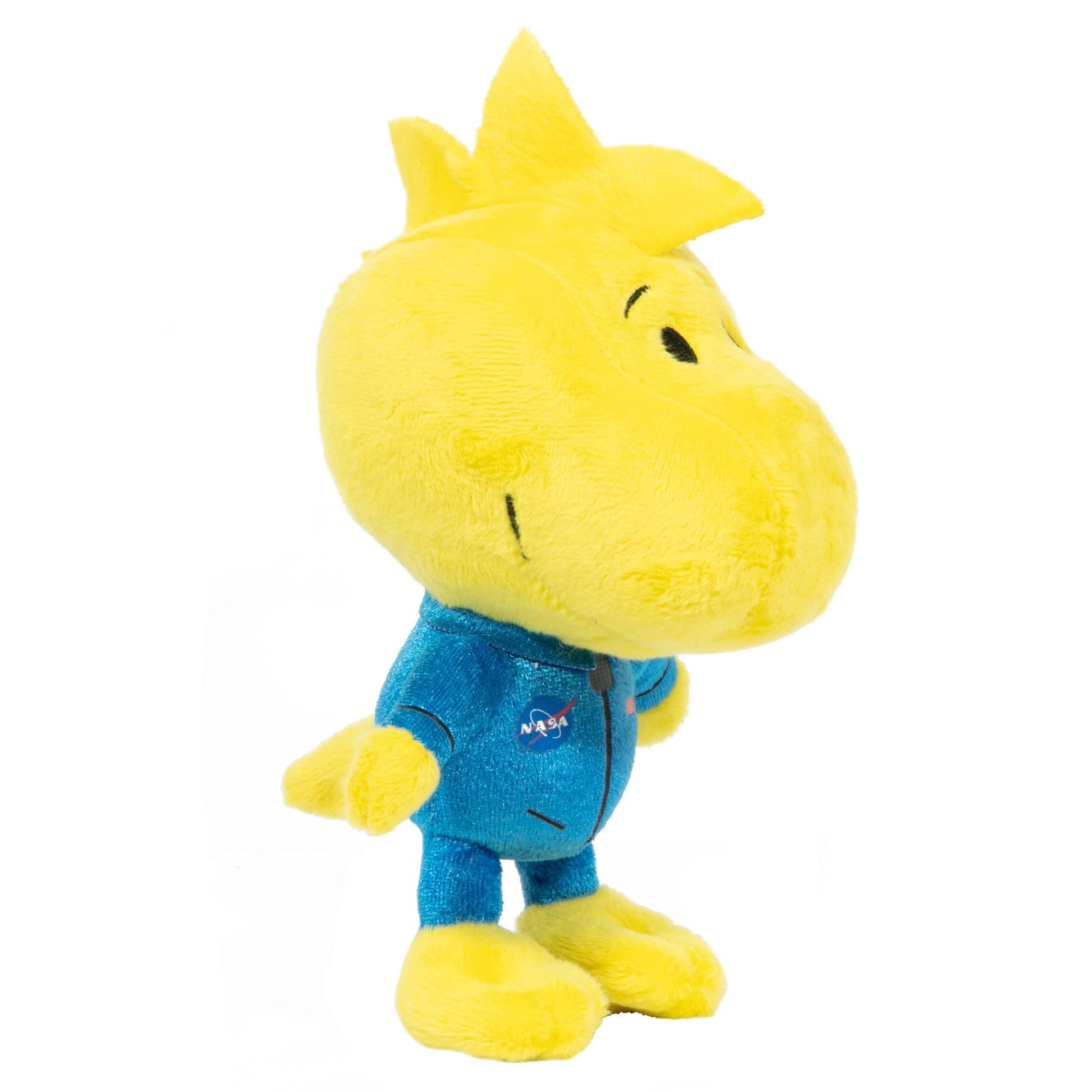 Jinx Official Peanuts Collectible Plush Woodstock, Excellent Plushie Toy For Toddlers & Preschool, Blue Nasa Astronaut, Snoopy T