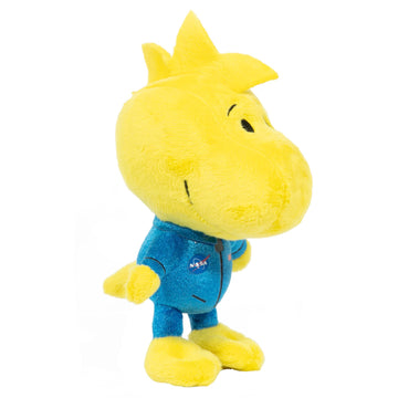 Jinx Official Peanuts Collectible Plush Woodstock, Excellent Plushie Toy For Toddlers & Preschool, Blue Nasa Astronaut, Snoopy T