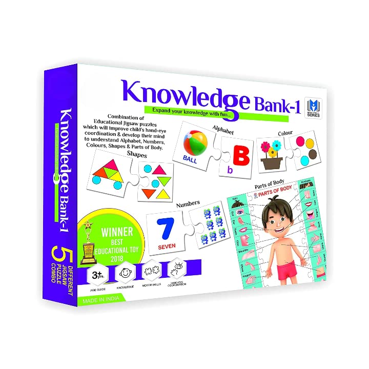 Game Phactory Knowledge Bank Series Jigsaw Puzzle Expand Your Knowledge with Fun for Kids