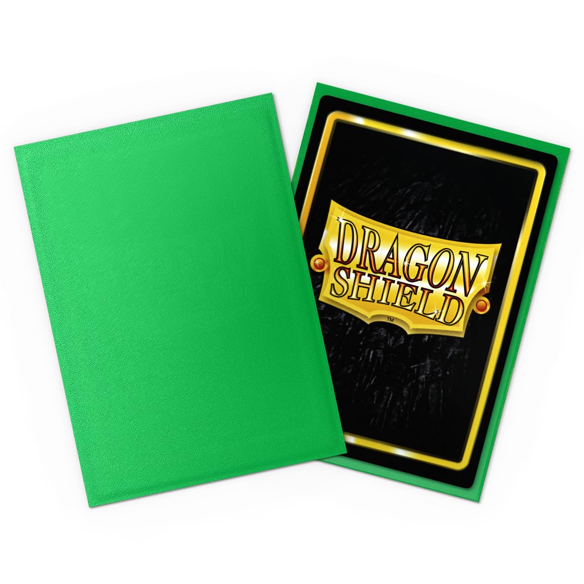 Dragon Shield | Standard Size Card Matte Sleeves | 100 CT - Smooth & Tough enhanced TCG Sleeves | Compatible with Pokemon  Flesh & Blood  One Piece & Magic The Gathering | Apple Green - Matte