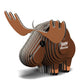 Eugy Moose 3D Puzzle, 24 Piece Eco-Friendly Educational Toy Puzzles For Boys, Girls & Kids Ages 6+