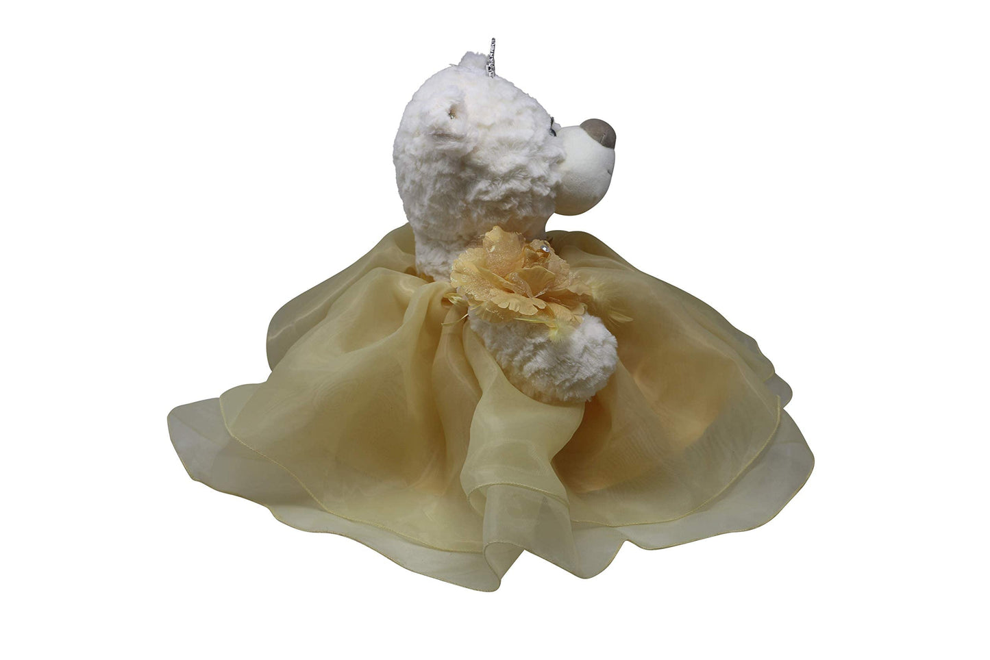 Kinnex Collections By Amanda 20' Quince Anos Quinceanera Last Doll Teddy Bear With Dress (Centerpiece) ~Gold~ B16831-6