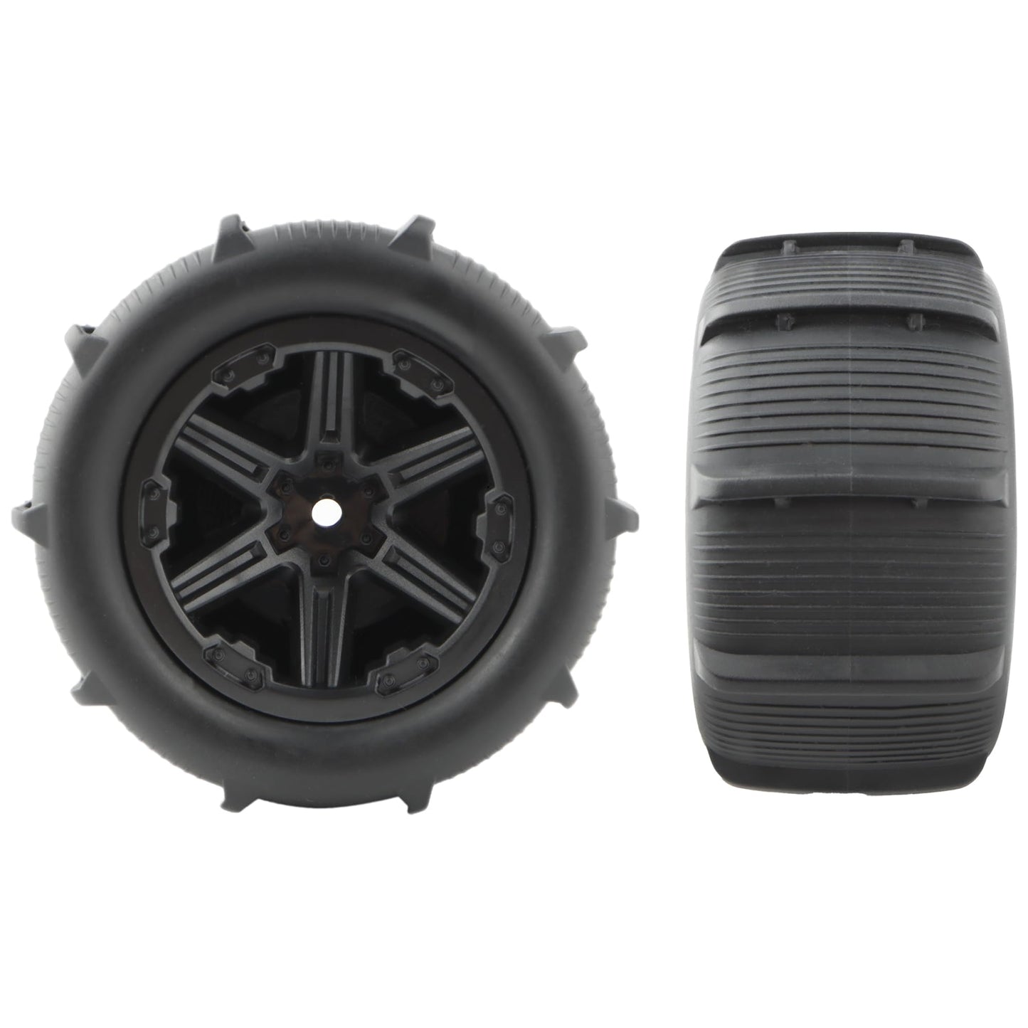 Gdool 1:14 Paddles Buggy Tires Hex 12Mm Wheels For Snow Sand 1:14 14301 14302 H14Mk Jc14Ep Hp141S Hp141 14209 14210 Rc Car(4 Pie