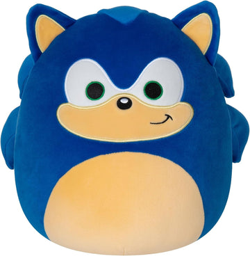 Squishmallows Girl'S Classic Sonic The Hedgehog 10-Inch Medium Ultrasoft Official Plush, One Size