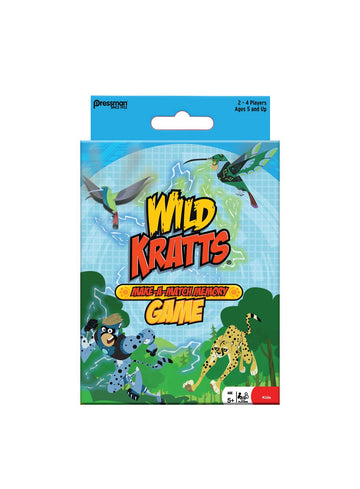 Pressman Wild Kratts Make A Match In Box Game Multi-Colored, 5'', 60 Months To 180 Months