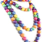 Rainbow Pop Beads - Fun 50s Retro Jewelry Crafting by Hey Viv !