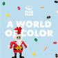 Plus Plus 3D Puzzle Building Block Set, 70 Mini Interlocking Pieces, Fun Holiday Activities For Kids - Santa Claus Mini Maker Tube