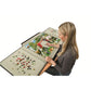 Jumbo Puzzle Mates Portapuzzle 1000 Piece Jigsaw Puzzle Accessories - White, Model 10715, Durable Polyester Material